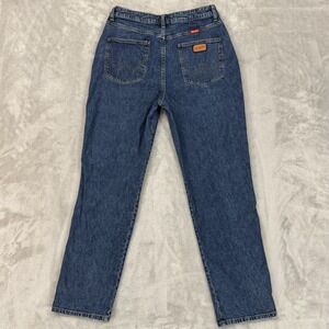 Wrangler Jeans Womens 11x32 18MWZSW Blue Slim High Rise Straight Rodeo Stretch